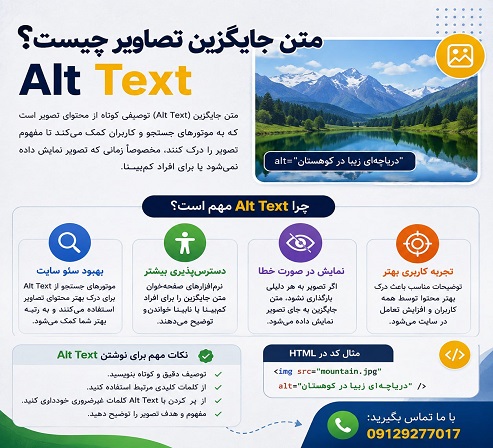 متن جایگزین تصاویر چیست Alt Text