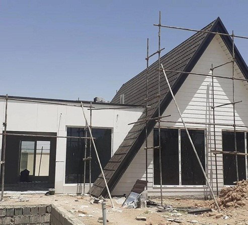 مجری سقف شیبدار در همدان 