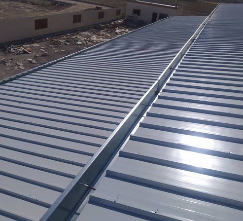 پوشش سوله با ورق رنگی